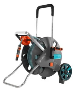 GARDENA - AquaRoll L CleverRoll L Easy Set Slangenwagen - Maximaal 50 Meter - Verstelbare Handgreep -Tuinwinkel 1001x1200