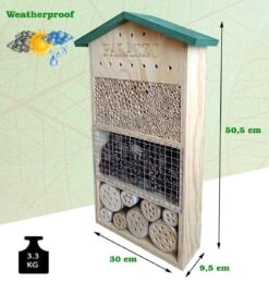 Dokkodo - Insectenhotel Palazzo - Incl. Handig Boekje - Stijlvol En Robuust Bijenhotel 19 Dokkodo - Insectenhotel Palazzo - Incl. Handig Boekje - Stijlvol En Robuust Bijenhotel -Tuinwinkel 1143x1200