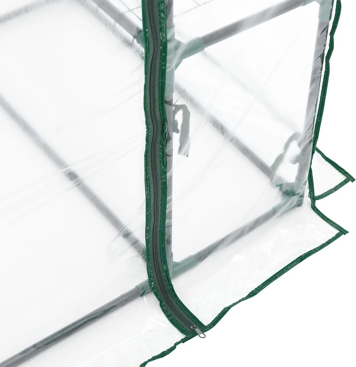 Broeikas / Tuinkas - 147 X 195 X 73 Cm - PVC Folie 4 Broeikas / Tuinkas - 147 X 195 X 73 Cm - PVC Folie - Afbeelding 4