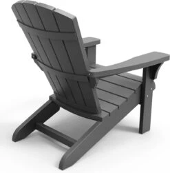 Keter Troy Adirondack Tuinstoel - 81x80x96,5cm - Grafiet -Tuinwinkel 1180x1200