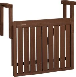 Relaxdays Balkontafel Inklapbaar - Klaptafel Balkon - Tafel Reling - Hangtafel Hout -Tuinwinkel 1187x1200