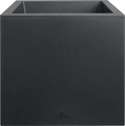 Elho Vivo Next Vierkant 40 - Plantenbak Voor Binnen & Buiten - Ø 39.0 X H 37.9 Cm - Zwart/Living Black -Tuinwinkel 1189x1200 2