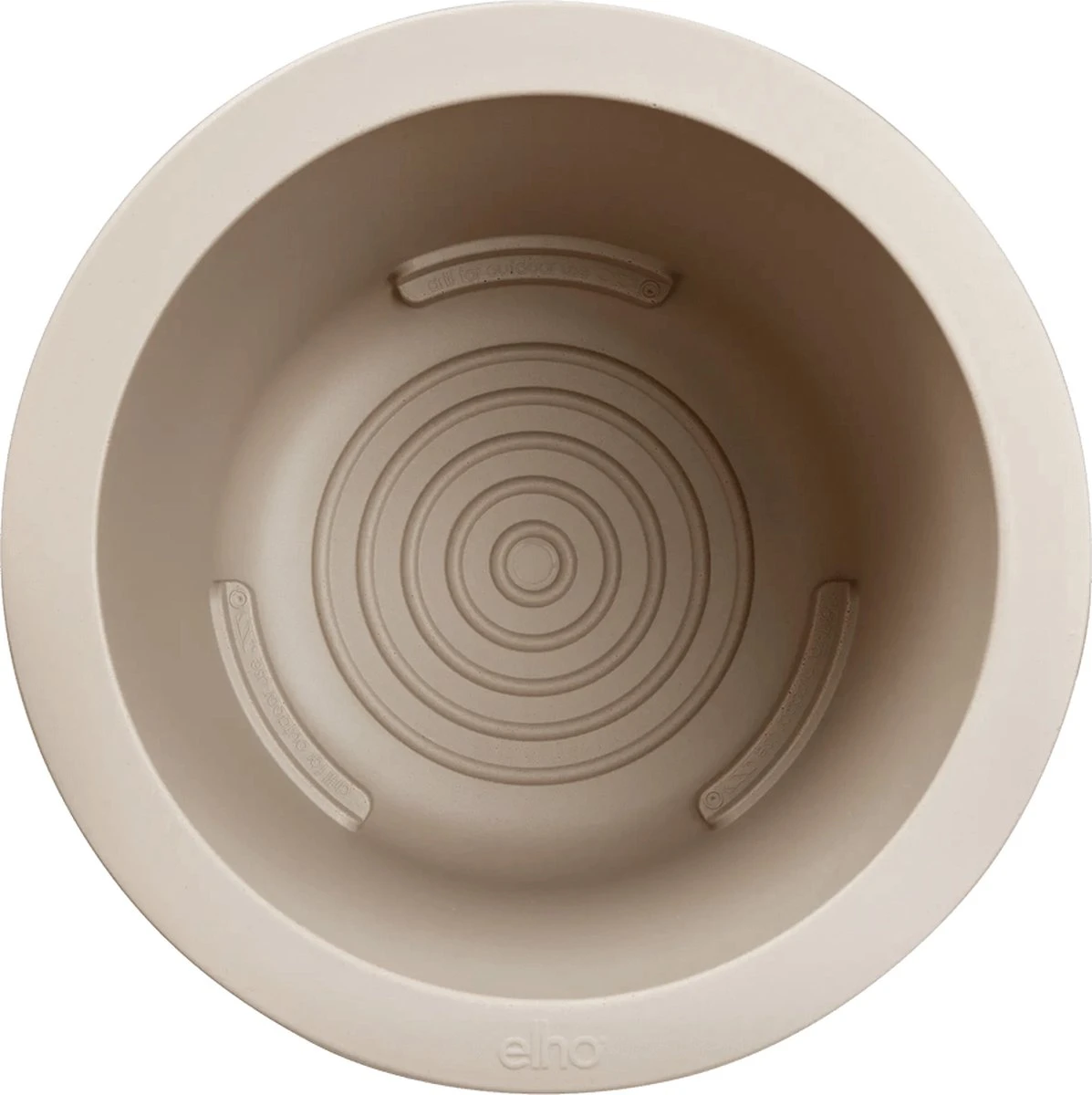 Elho Pure Coupe 35 - Bloempot Voor Binnen & Buiten - Ø 34.9 X H 49.0 Cm - Beige/Balanced Beige 15 Elho Pure Coupe 35 - Bloempot Voor Binnen & Buiten - Ø 34.9 X H 49.0 Cm - Beige/Balanced Beige - Afbeelding 15