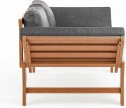 Loungebank Tuin FSC Antraciet – Makkelijk Verstelbaar Lounge Bank Balkon – Tuinbank Lounge Hardhout FSC – Perfecthomeshop -Tuinwinkel 1200x1032