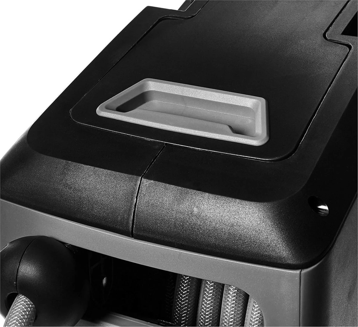 CoolHome Wandslangenbox 30 Meter + 2 Meter - Tuinslang Met Haspel- Slangenhouder 180° Draaibaar - Tuinslanghaspel Zwart - Grijs 4 CoolHome Wandslangenbox 30 Meter + 2 Meter - Tuinslang Met Haspel- Slangenhouder 180° Draaibaar - Tuinslanghaspel Zwart - Grijs - Afbeelding 4