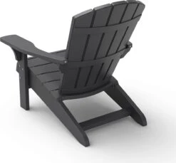 Keter Troy Adirondack Tuinstoel - 81x80x96,5cm - Grafiet -Tuinwinkel 1200x1113