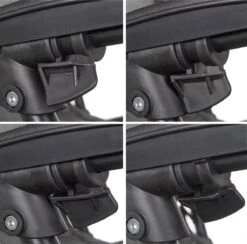 Springos Tuinstoel | Ligstoel | Opvouwbaar | Verstelbaar | Ergonomische Hoofdsteun | Bruin / Zwart -Tuinwinkel 1200x1187 1