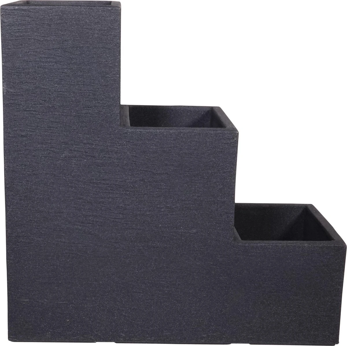 4gardenz Stone Trapsgewijs Plantenbak Voor Buiten 27x60x60 Cm - Grijs 9 4gardenz Stone Trapsgewijs Plantenbak Voor Buiten 27x60x60 Cm - Grijs - Afbeelding 9