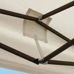 LifeGoods Partytent - 3x3 M - Zijwanden - Easy Up - Opvouwbaar - Waterdicht - Draagtas Met Wieltjes - Beige -Tuinwinkel 1200x1200 131