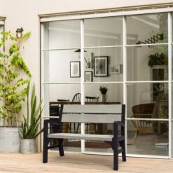 Keter Montero Tuinbank – 2-personen - 120x61x91cm - Grafiet -Tuinwinkel 1200x1200 169