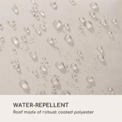 Blumfeldt Palermo Schommelbank - Hollywoodschommel 130 X 207 Cm - Ligbed Met Dak - Schommelstoel Voor 2 Personen - Tuinbank Inclusief Nekkussens - Stalen Frame En Polyester Dak - Grijs -Tuinwinkel 1200x1200 194