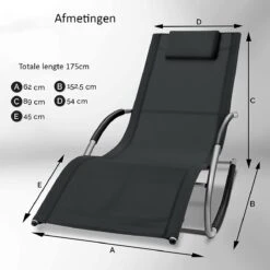 Sens Design Zonnebed - Ligbed - Weerbestendig - Antraciet -Tuinwinkel 1200x1200 227