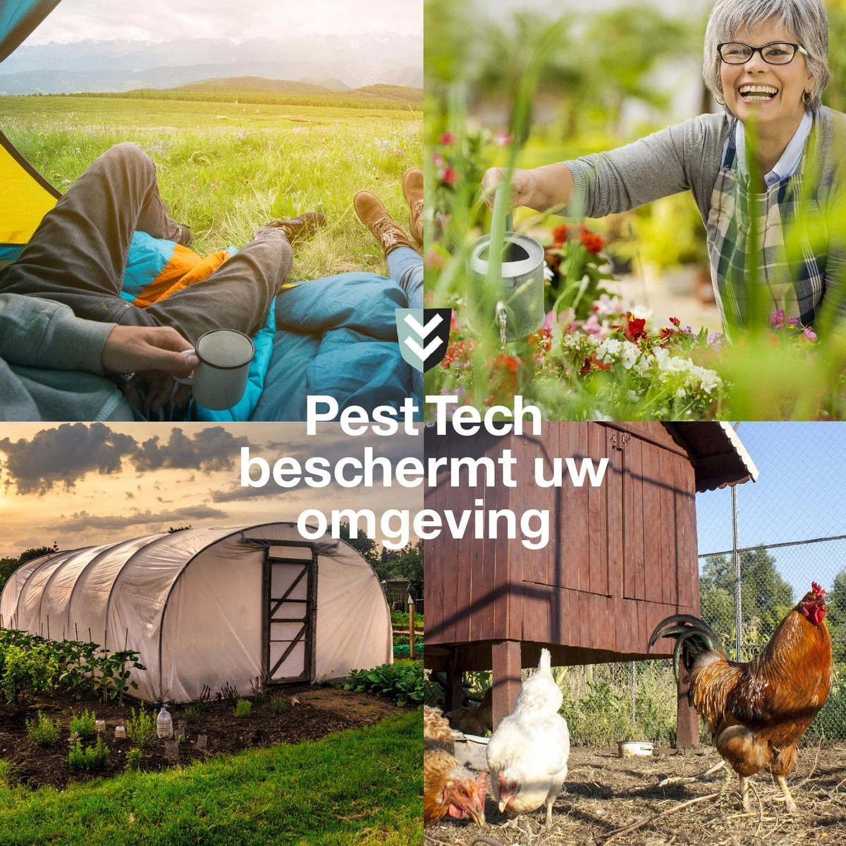 Pest-Tech PT-221 | Ultrasone Kattenverjager Op Zonneenergie | Kattenschrik | Marterverjager | Dierenverjager | Kattenafweermiddel | Ongedierte Verjager - Met USB Oplaadkabel 5 Pest-Tech PT-221 | Ultrasone Kattenverjager Op Zonneenergie | Kattenschrik | Marterverjager | Dierenverjager | Kattenafweermiddel | Ongedierte Verjager - Met USB Oplaadkabel - Afbeelding 5