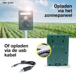 Pest-Tech PT-221 | Ultrasone Kattenverjager Op Zonneenergie | Kattenschrik | Marterverjager | Dierenverjager | Kattenafweermiddel | Ongedierte Verjager - Met USB Oplaadkabel 25 Pest-Tech PT-221 | Ultrasone Kattenverjager Op Zonneenergie | Kattenschrik | Marterverjager | Dierenverjager | Kattenafweermiddel | Ongedierte Verjager - Met USB Oplaadkabel -Tuinwinkel 1200x1200 303