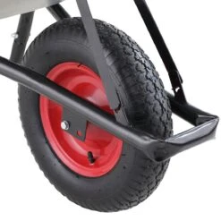 Gardebruk Kruiwagen 100L - Luchtband - 250kg Draagkracht Zilver 22 Gardebruk Kruiwagen 100L - Luchtband - 250kg Draagkracht Zilver -Tuinwinkel 1200x1200 330