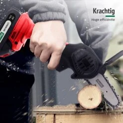 Mardin Mini Kettingzaag - Snoeizaag - Kettingzaag - Kettingzaag Electrisch Met 2 Accu - Inclusief Koffer - 1 Extra Accu - Rood -Tuinwinkel 1200x1200 353