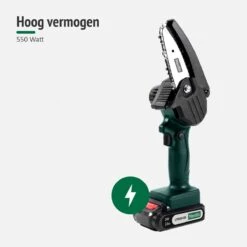 Mardin Mini Kettingzaag - Snoeizaag - Kettingzaag - Kettingzaag Electrisch Met 2 Accu - Inclusief Koffer - 1 Extra Accu - Groen -Tuinwinkel 1200x1200 384