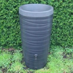 Regenton Wave - 240 Liter - Antraciet -Tuinwinkel 1200x1200 534
