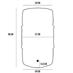 Harcostar Regenton 227 Liter - Groen -Tuinwinkel 1200x1200 548