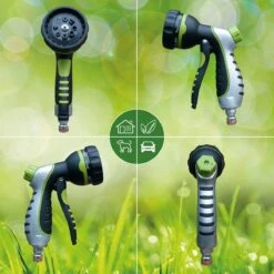 G-Flex Flexibele Tuinslang - Waterslang - 8 Verschillende Sproeistanden - Inclusief Opbergtas/splitter/Koppelstuk/Houder/Rubbers - 30 Meter -Tuinwinkel 1200x1200 614