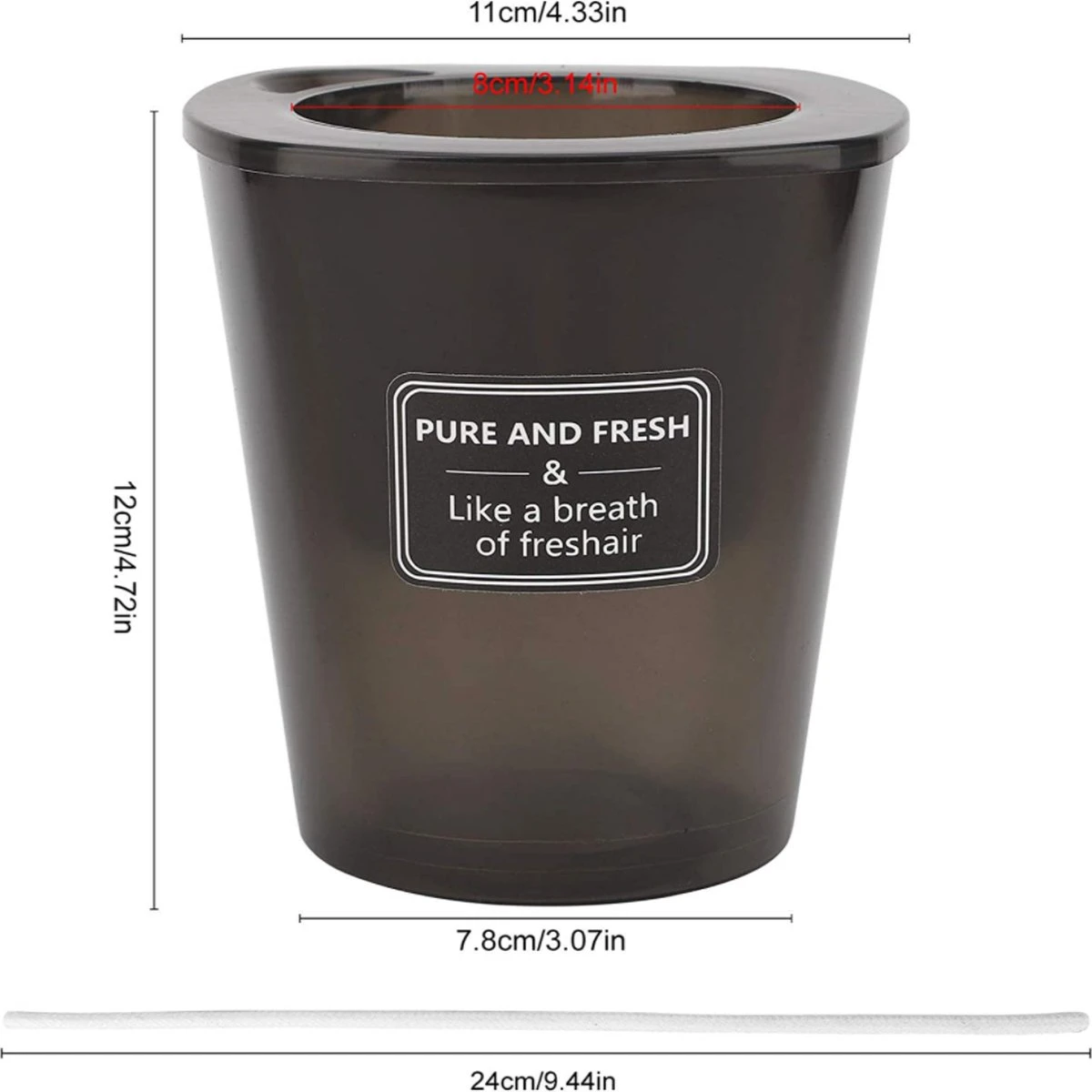 Merkloos Kruidenpot Waterreservoir Verse Kruiden Plantenpot Met Watergeefsysteem Voor Vensterbank Keuken Kruidentuin Binnen Set Van 10 Stuks Zwart 3 Merkloos Kruidenpot Waterreservoir Verse Kruiden Plantenpot Met Watergeefsysteem Voor Vensterbank Keuken Kruidentuin Binnen Set Van 10 Stuks Zwart - Afbeelding 3