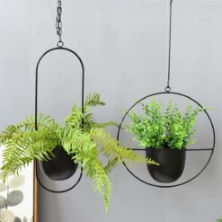 Be-Inspired® Hangende Bloempot Ovaal - Bloempot Binnen - Voor Hangplant – Plant Bloem Pot Met Opknoping – Plantenhanger - Plantenbak - Industrieel – Scandinavisch - Metaal - Zwart 13 Be-Inspired® Hangende Bloempot Ovaal - Bloempot Binnen - Voor Hangplant – Plant Bloem Pot Met Opknoping – Plantenhanger - Plantenbak - Industrieel – Scandinavisch - Metaal - Zwart -Tuinwinkel 1200x1200 731