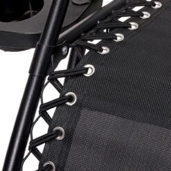 LifeGoods Opvouwbare Tuinstoelen - Verstelbaar Zonnescherm - 2 Stuks - 30°-90° Verstelbaar - Metaal - Zwart -Tuinwinkel 1200x1200 84