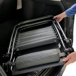 LifeGoods Opvouwbare Tuinstoelen - Verstelbaar Zonnescherm - 2 Stuks - 30°-90° Verstelbaar - Metaal - Zwart -Tuinwinkel 1200x1200 85