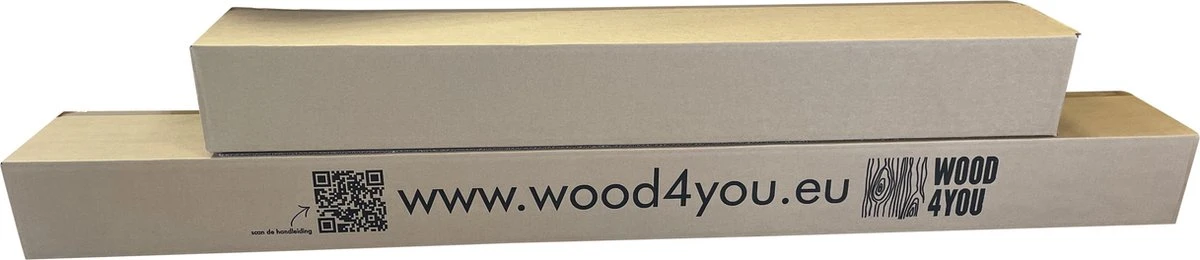 Wood4you - Tuinbank - Ameland - 'Doe Het Zelf' Bouwpakket Steigerhout 152Lx72Hx57D Cm - Incl Kussen 8 Wood4you - Tuinbank - Ameland - 'Doe Het Zelf' Bouwpakket Steigerhout 152Lx72Hx57D Cm - Incl Kussen - Afbeelding 8