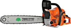 TIMBERPRO - Kettingzaag - 62 Cc - Benzine - Zwaardlengte 50 Cm - Met Transportzak - Met 2e Ketting 10 TIMBERPRO - Kettingzaag - 62 Cc - Benzine - Zwaardlengte 50 Cm - Met Transportzak - Met 2e Ketting -Tuinwinkel 1200x484