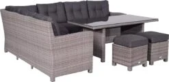 Garden Impressions Jaru Lounge Dining Set - Extra Luxe Kussens -Tuinwinkel 1200x581