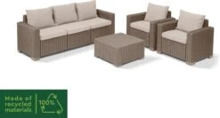 Allibert California Loungeset - 5 Personen - Cappuccino 21 Allibert California Loungeset - 5 Personen - Cappuccino -Tuinwinkel 1200x648