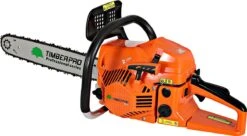 TIMBERPRO - Kettingzaag - 62 Cc - Benzine - Zwaardlengte 50 Cm - Met Transportzak - Met 2e Ketting 14 TIMBERPRO - Kettingzaag - 62 Cc - Benzine - Zwaardlengte 50 Cm - Met Transportzak - Met 2e Ketting -Tuinwinkel 1200x659 2