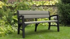 Keter Montero Tuinbank - 3-personen - 150x62,5x89cm – Grafiet -Tuinwinkel 1200x675 4