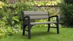 Keter Montero Tuinbank – 2-personen - 120x61x91cm - Grafiet -Tuinwinkel 1200x675 7