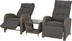 Loungeset Duoset Melia 2 Verstelbare Stoelen + Tafel - Balkonset 33 Loungeset Duoset Melia 2 Verstelbare Stoelen + Tafel - Balkonset -Tuinwinkel 1200x682