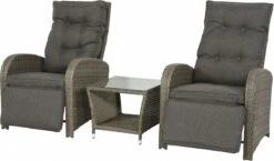 Loungeset Duoset Melia 2 Verstelbare Stoelen + Tafel - Balkonset 29 Loungeset Duoset Melia 2 Verstelbare Stoelen + Tafel - Balkonset -Tuinwinkel 1200x703