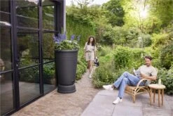 Elho Green Basics Regenton Plus 126 - Regenton Voor Kweken En Oogsten - Ø 70.5 X H 101.0 Cm - Zwart/Living Black -Tuinwinkel 1200x800 143