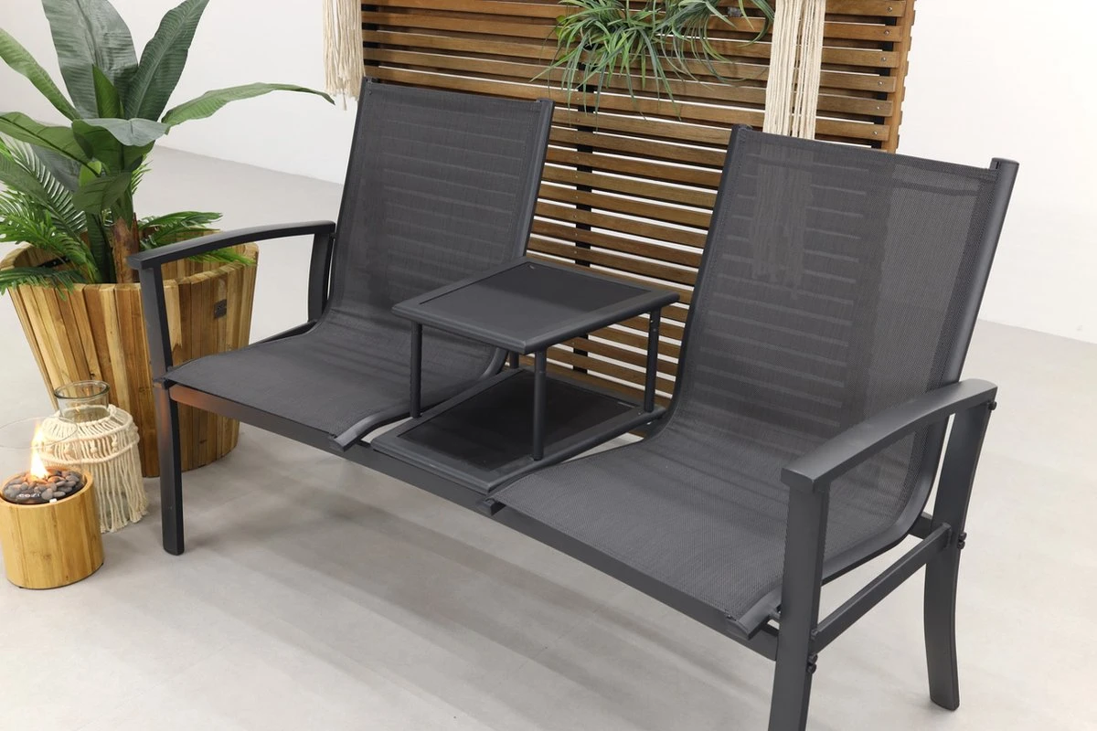 Tete-a-Tete Aluminium Tuinbank Felix 4 Tete-a-Tete Aluminium Tuinbank Felix - Afbeelding 4