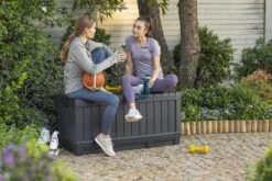 Keter Kentwood Opbergbox - 128x53.6x59 Cm - 350 L - Grafiet -Tuinwinkel 1200x800 76