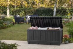 Keter Kentwood Opbergbox - 128x53.6x59 Cm - 350 L - Grafiet -Tuinwinkel 1200x800 77