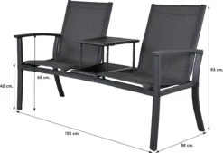 Tete-a-Tete Aluminium Tuinbank Felix 31 Tete-a-Tete Aluminium Tuinbank Felix -Tuinwinkel 1200x823