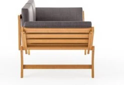 Loungebank Tuin FSC Antraciet – Makkelijk Verstelbaar Lounge Bank Balkon – Tuinbank Lounge Hardhout FSC – Perfecthomeshop -Tuinwinkel 1200x824
