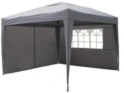 Garden Royal Partytent 3x3m Easy Up Grijs Met 4 Zijwanden -Tuinwinkel 1200x900 5