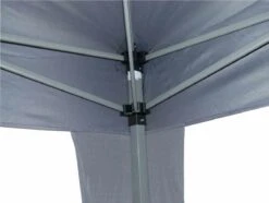 Garden Royal Partytent 3x3m Easy Up Grijs Met 2 Zijwanden -Tuinwinkel 1200x902 1