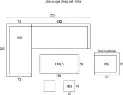 Garden Impressions Jaru Lounge Dining Set - Extra Luxe Kussens -Tuinwinkel 1200x931