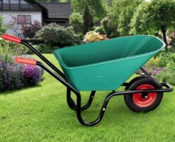 Gardebruk Kruiwagen 100 L - Kunststof Kuip – Tot 150KG Groen -Tuinwinkel 1200x972 1