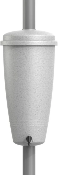 Elho Green Basics Rain Catcher 33 - Regenton Voor Balkonbuiten - Ø 33.5 X H 73.5 Cm - Grijs/Living Concrete 16 Elho Green Basics Rain Catcher 33 - Regenton Voor Balkonbuiten - Ø 33.5 X H 73.5 Cm - Grijs/Living Concrete -Tuinwinkel 396x1200