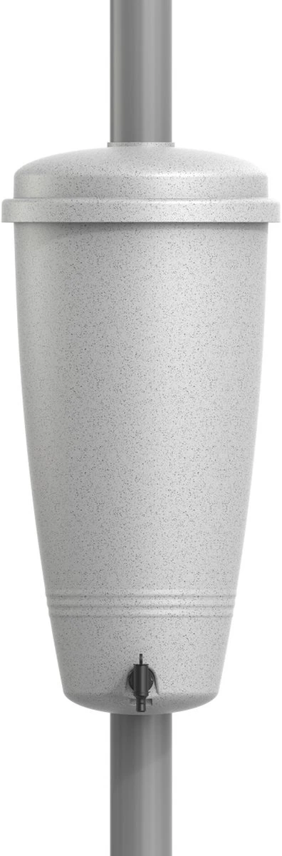 Elho Green Basics Rain Catcher 33 - Regenton Voor Balkonbuiten - Ø 33.5 X H 73.5 Cm - Grijs/Living Concrete 8 Elho Green Basics Rain Catcher 33 - Regenton Voor Balkonbuiten - Ø 33.5 X H 73.5 Cm - Grijs/Living Concrete - Afbeelding 8