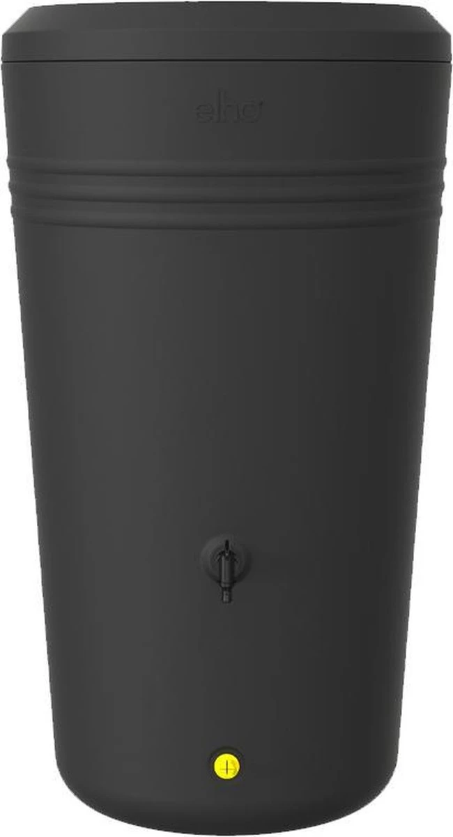 Elho Green Basics Regenton - Regenton - Living Black - Buiten - 200 Liter 16 Elho Green Basics Regenton - Regenton - Living Black - Buiten - 200 Liter - Afbeelding 16